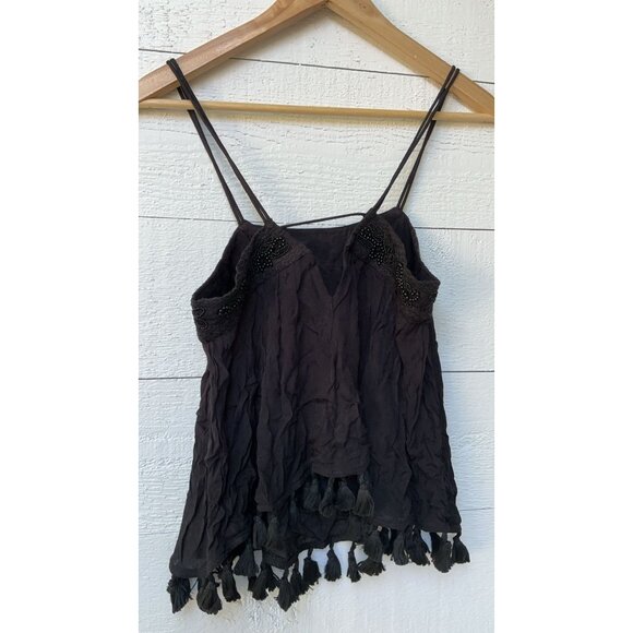Ecote Urban Outfitters Siberian Beaded Cami Tank Top XS NEW - Picture 4 of 5